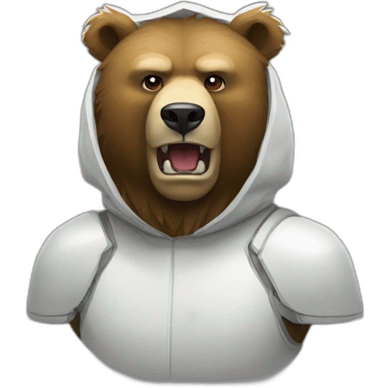 Russia battle bear emoji