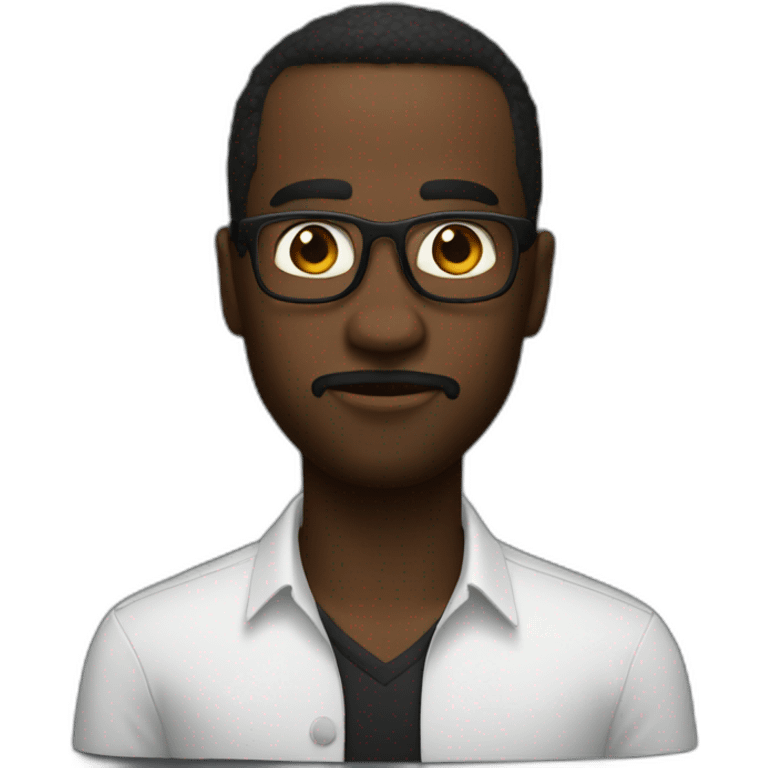 Emmanuel noir emoji