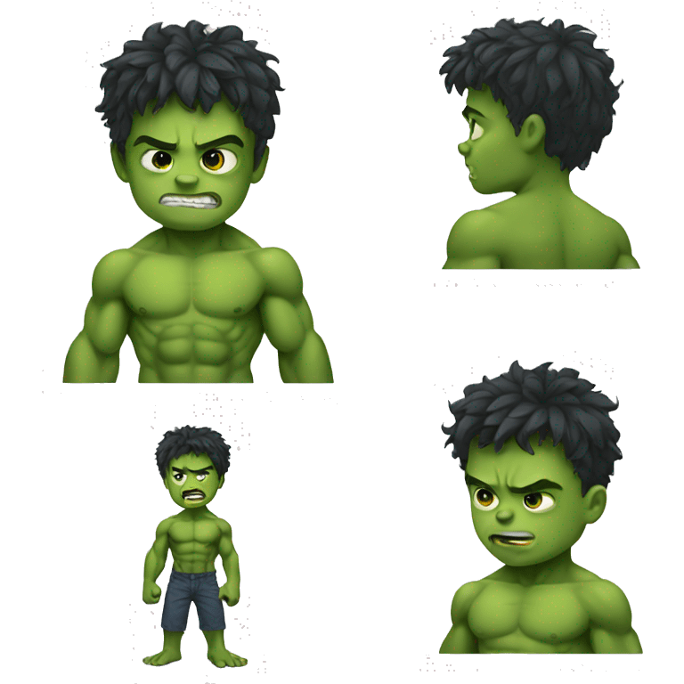 hulk kid full emoji