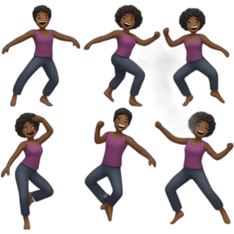 dancing people emoji