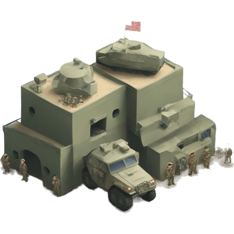 Military outpost for kubernetes emoji