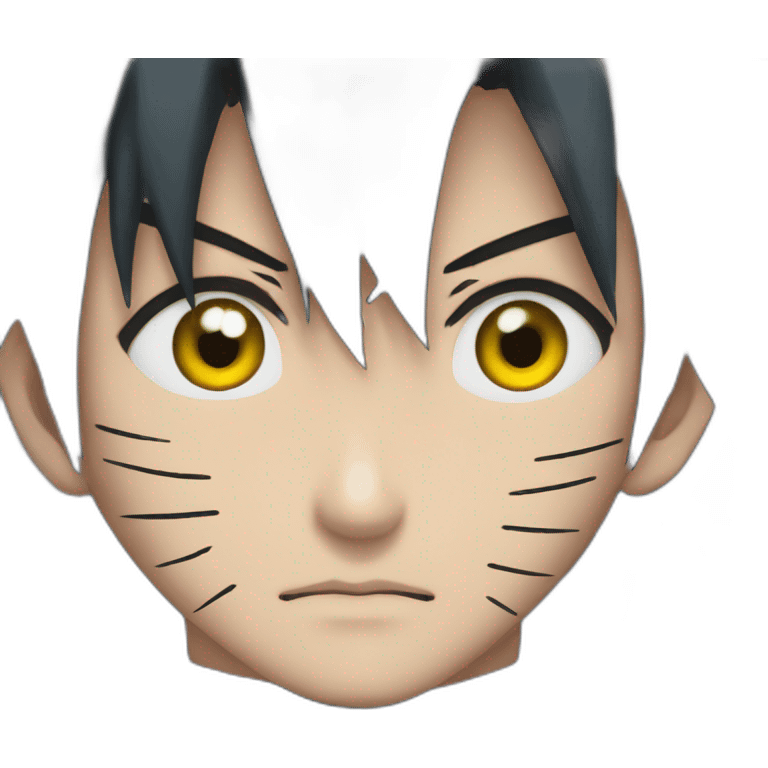 Shisui from naruto with sharingan emoji