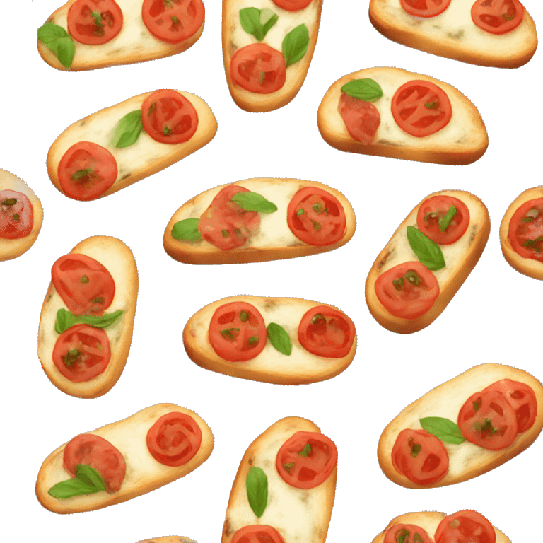 A bruschetta  emoji