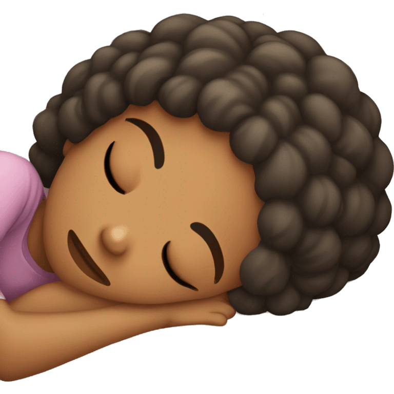 sleeping girl emoji