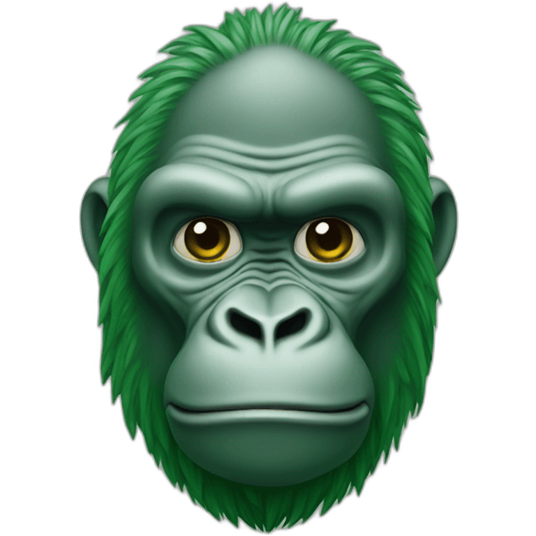 green gorilla emoji