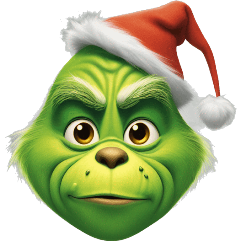 The grinch emoji