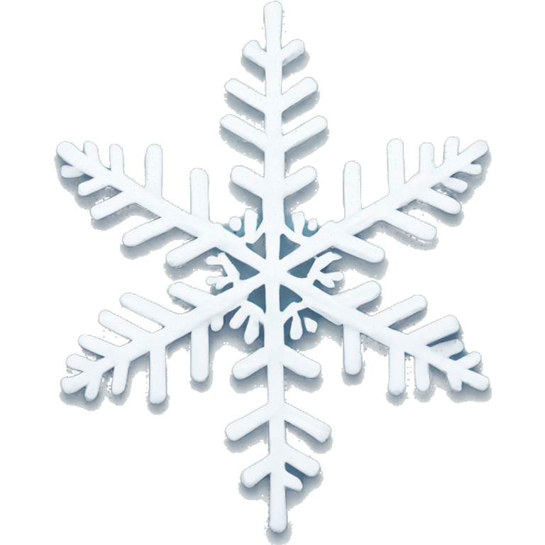 aesthetic snowflake emoji