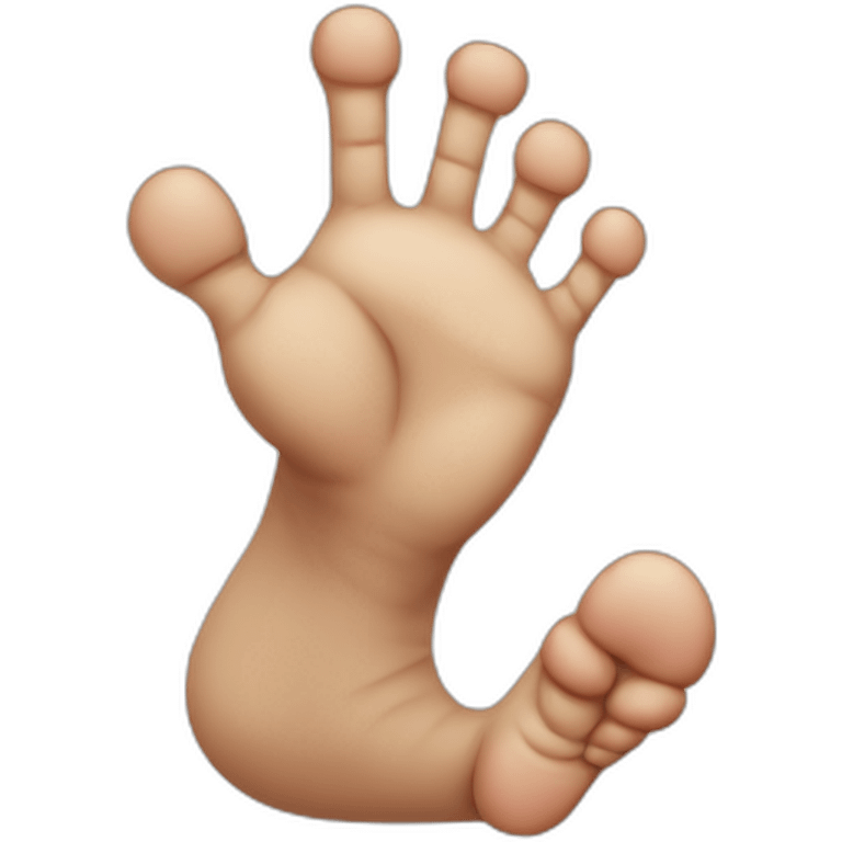 Baby foot player taunt emoji