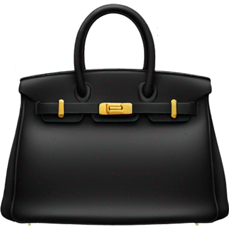 Black bag birkin  emoji