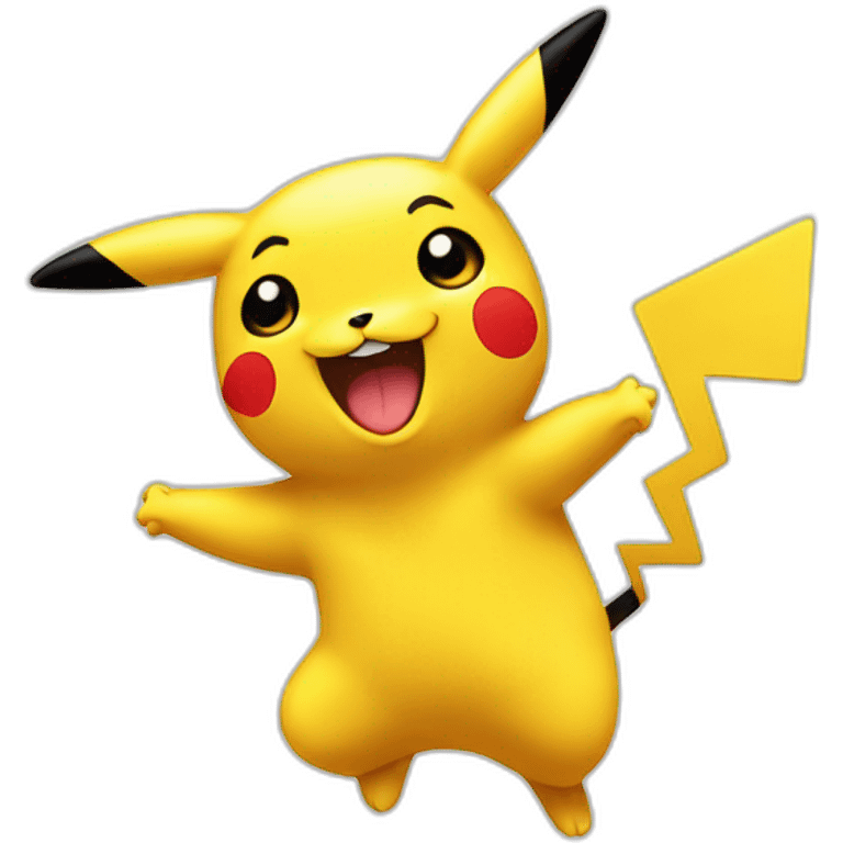 Dancing pickachu emoji