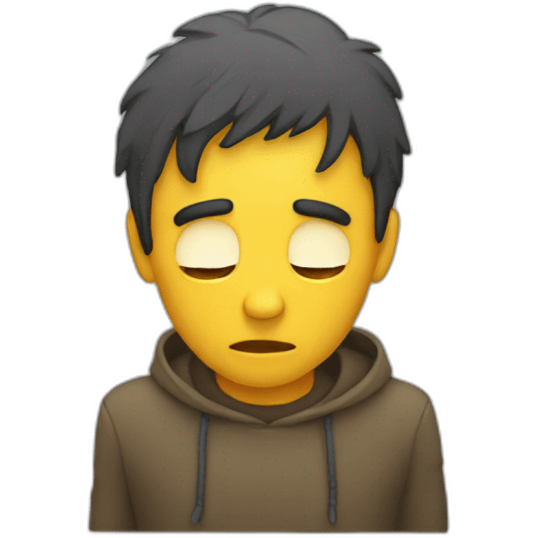 depressed emoji