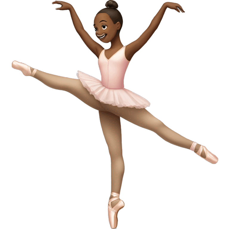 ballet dancer en pointe emoji