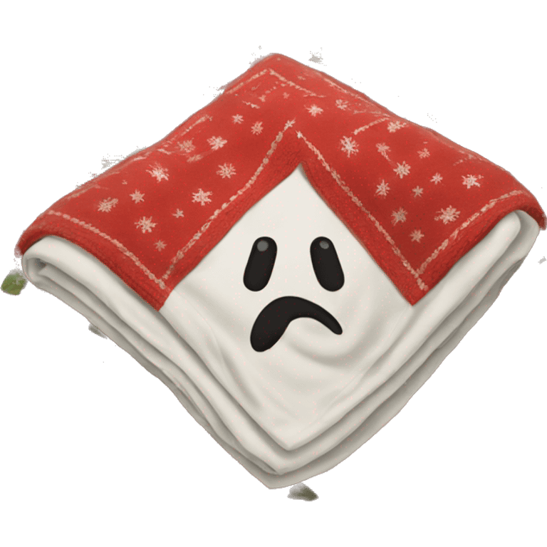 folded christmas blanket emoji