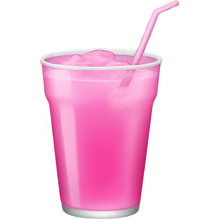 Pink drink emoji