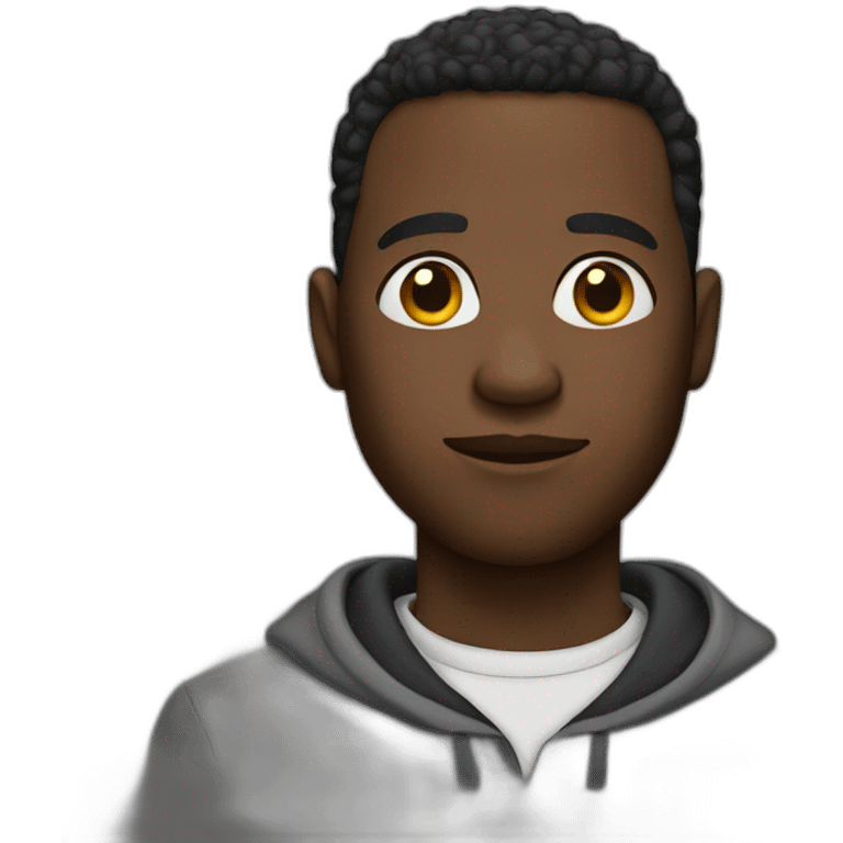 Black guy emoji