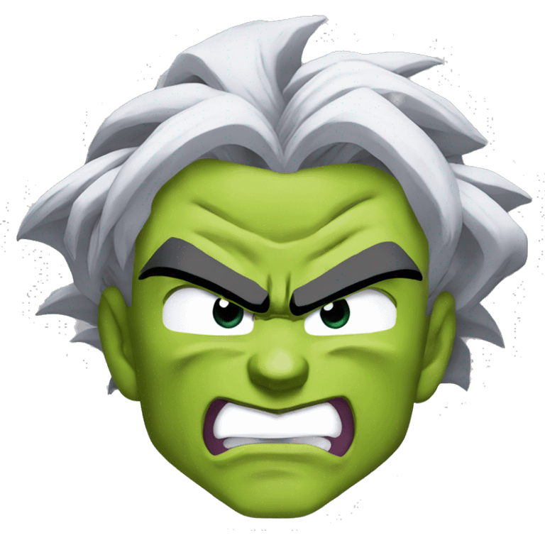 broly of dragon ball z emoji