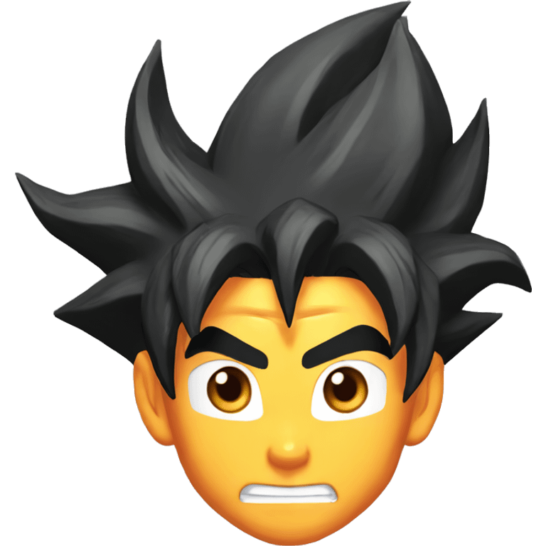 Goku de dragon ball z emoji