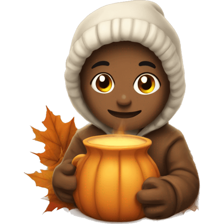 Cozy autumn  emoji