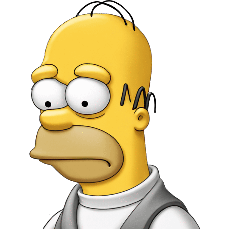 Sad Homer Simpson  emoji