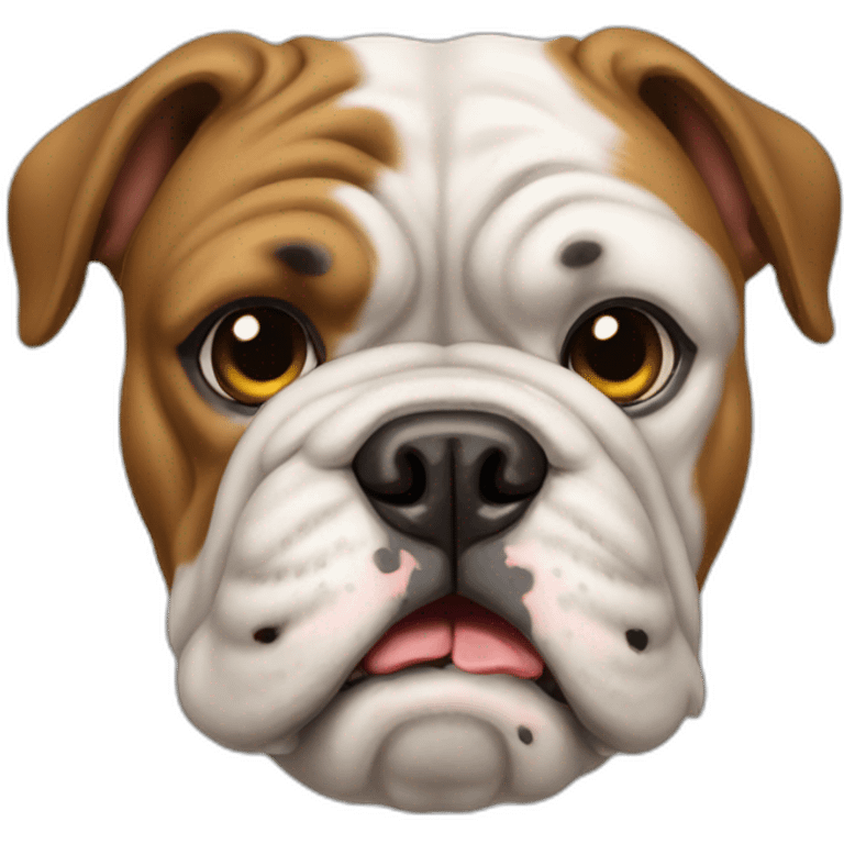 Bulldog anglais emoji