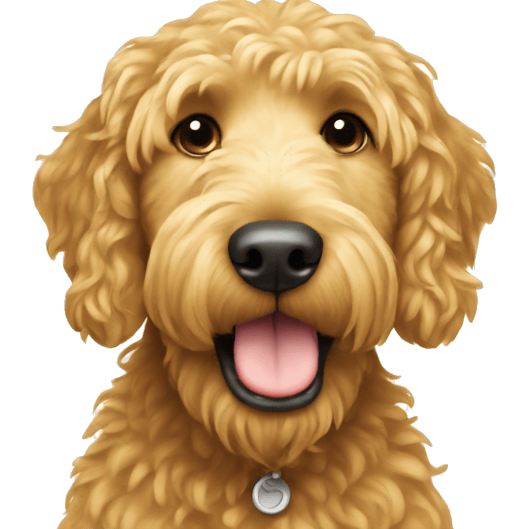 Golden doodle emoji