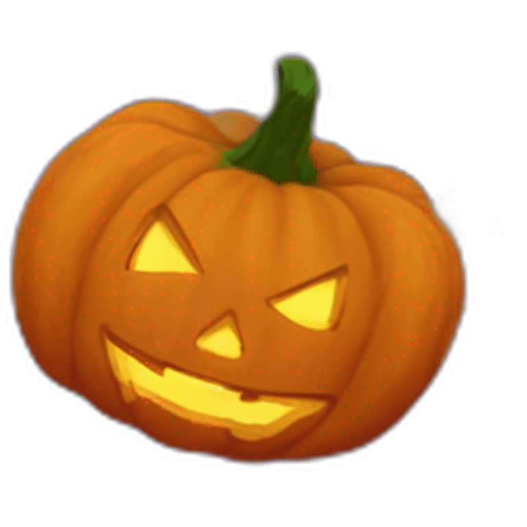 Jack-o'-lantern emoji