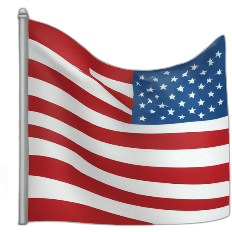 the flag of the united states of america emoji