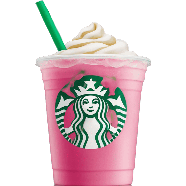 starbucks pink drink emoji