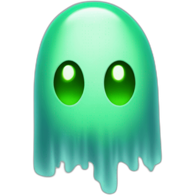 green among us ghost emoji