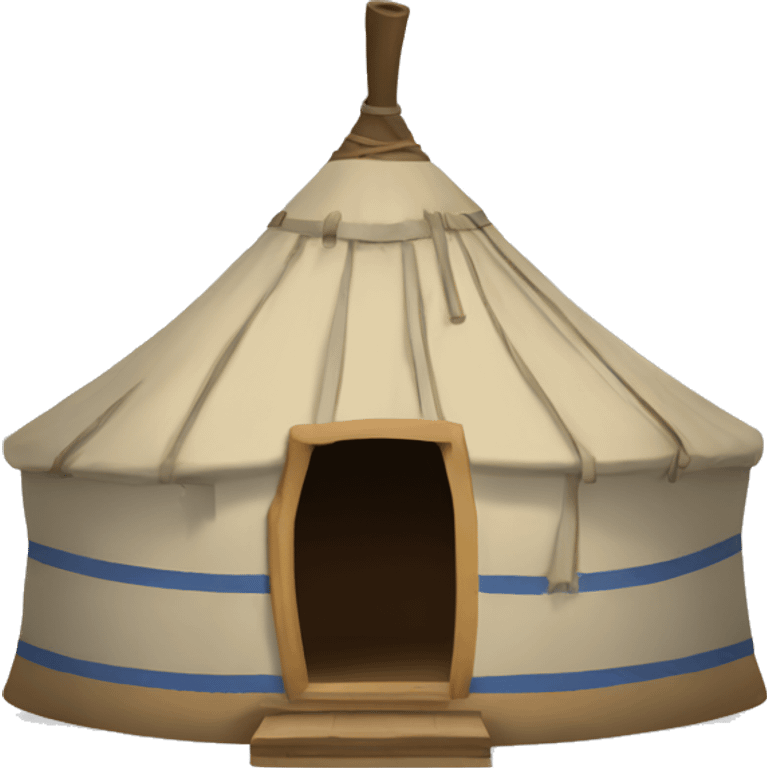 Mongolian yurt emoji