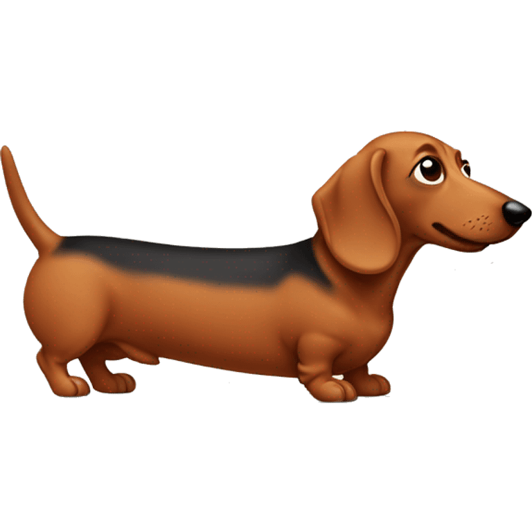 Sausage dog emoji