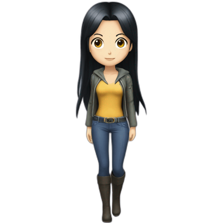 nico robin full body emoji