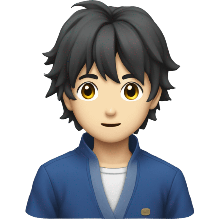 Isagi Yoichi from blue lock emoji