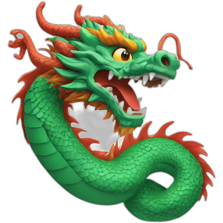 Chinese dragon emoji