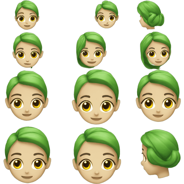 lilie green emoji