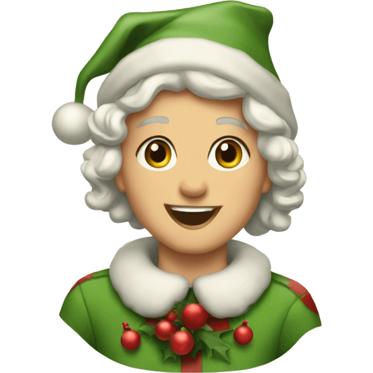 Vintage Christmas  emoji