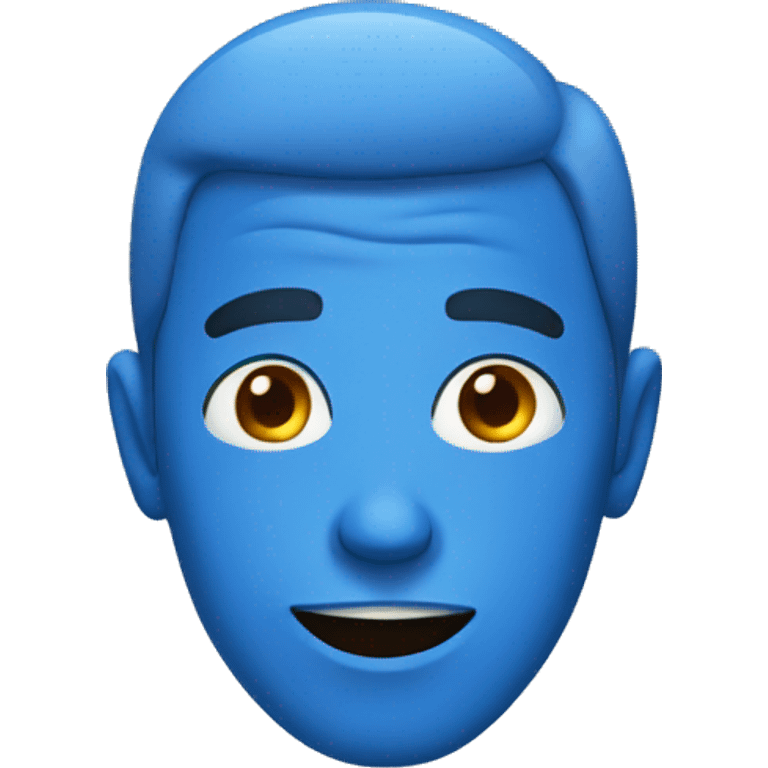 blue guy  emoji