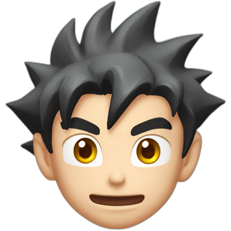 Goku from "Dragon ball" emoji