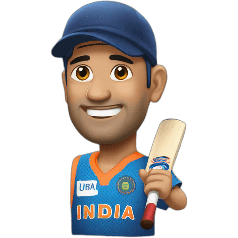 Mahendra singh Dhoni emoji