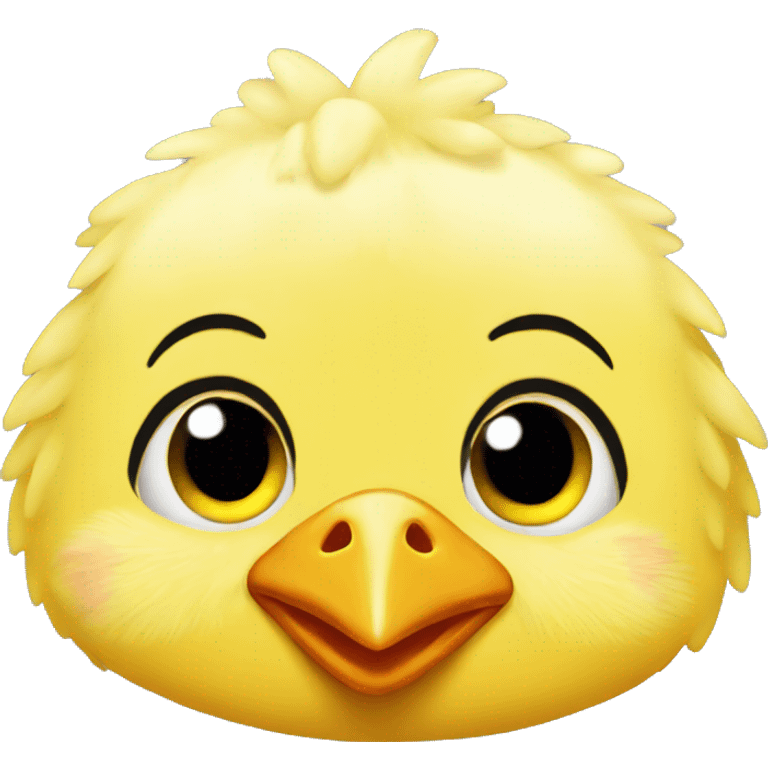 Yellow baby chicken  emoji