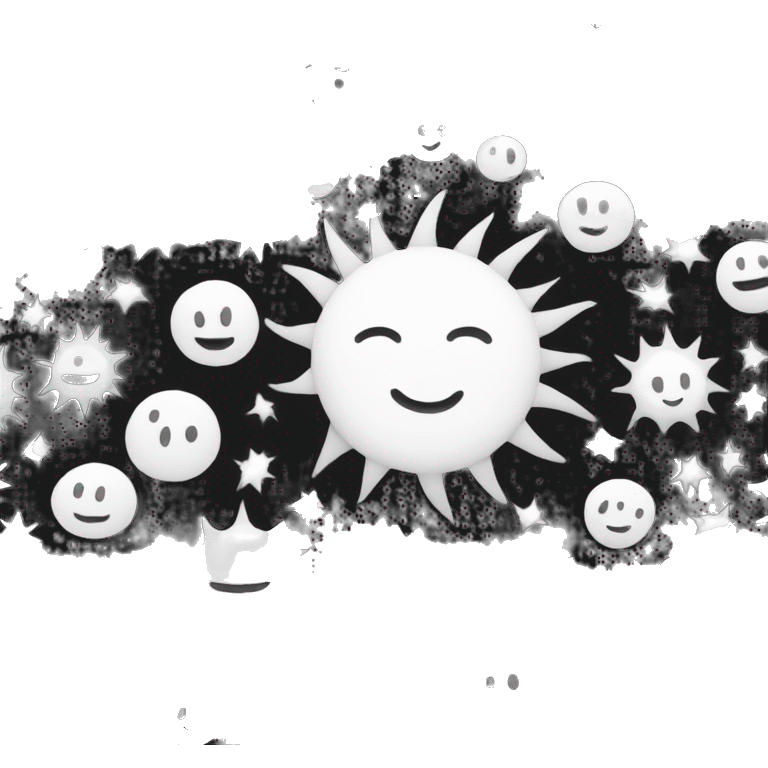 sun white emoji