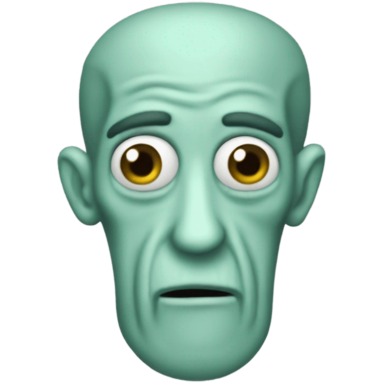 Sigma Squidward emoji