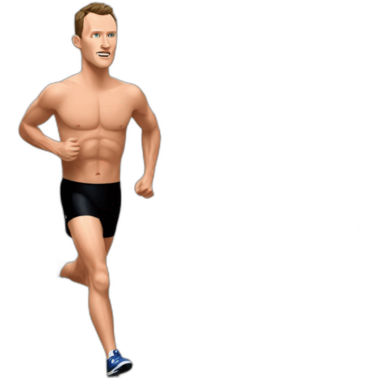 Jonathan Toews shirtless running a marathon emoji