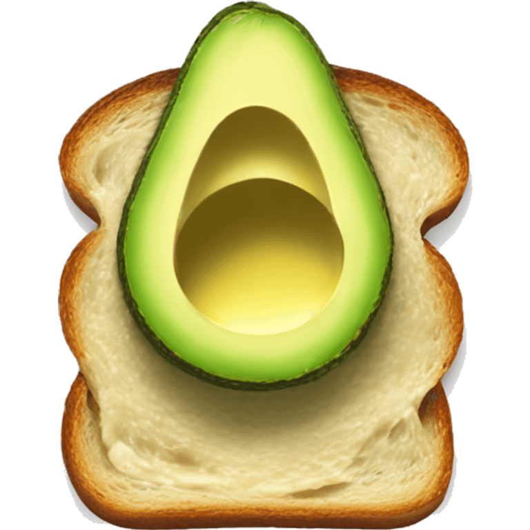 avocado on toast emoji