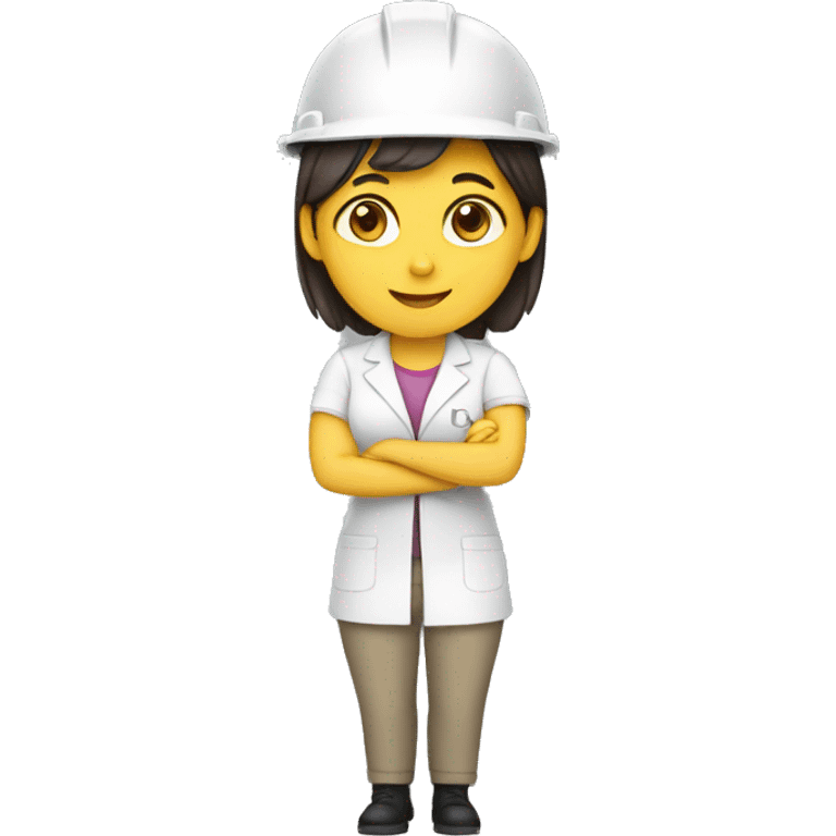 Mujer ingeniera emoji