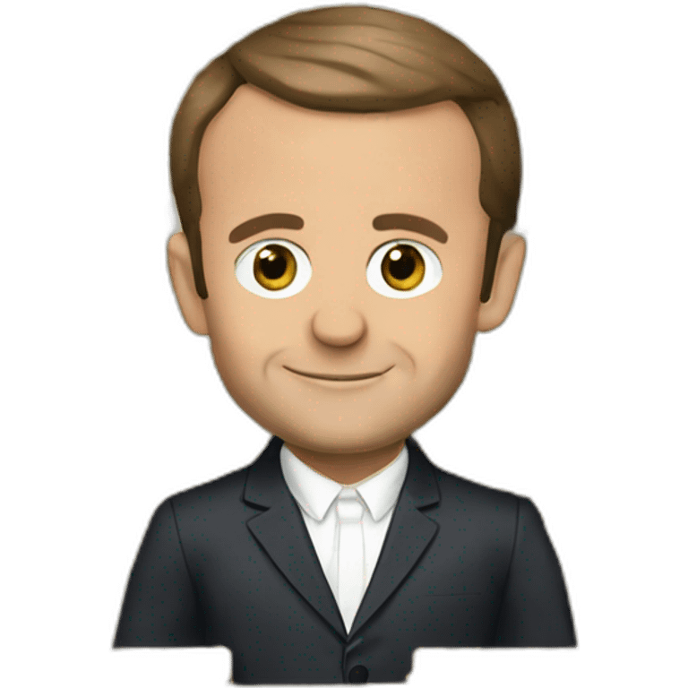 Emmanuel Macron emoji