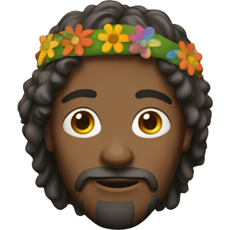 Hippie  emoji