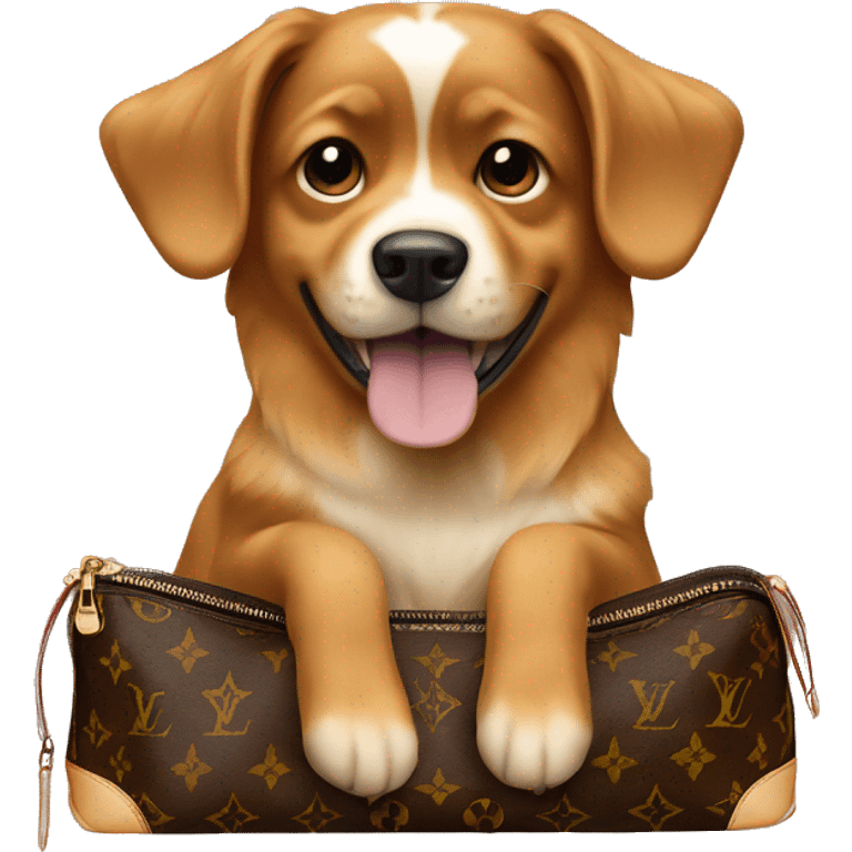 dog in louis vuitton emoji