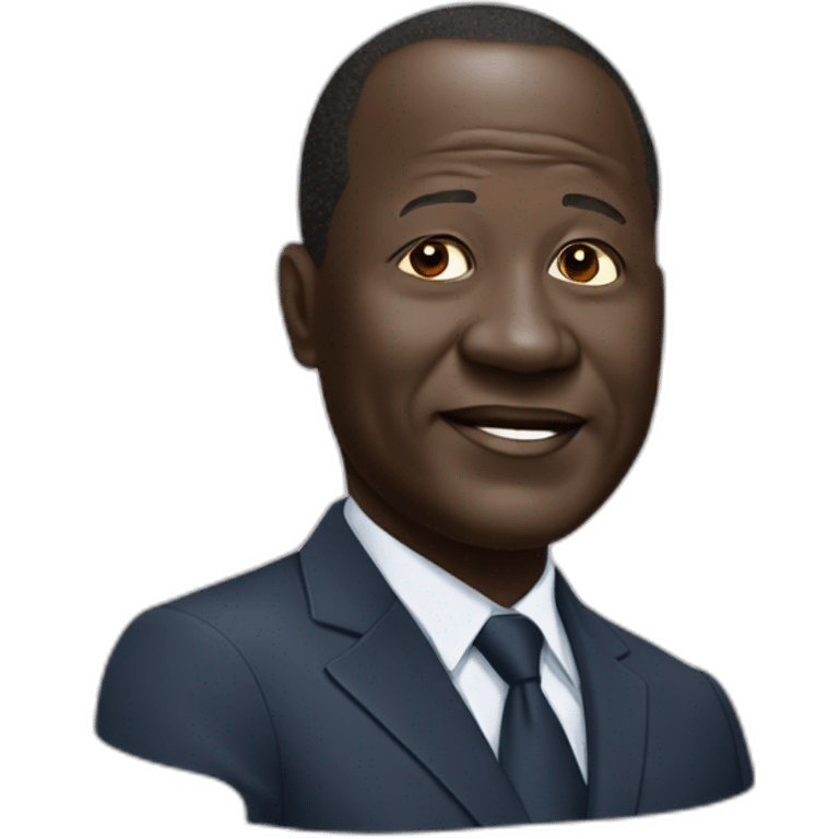 Alassane Dramane Ouattara emoji