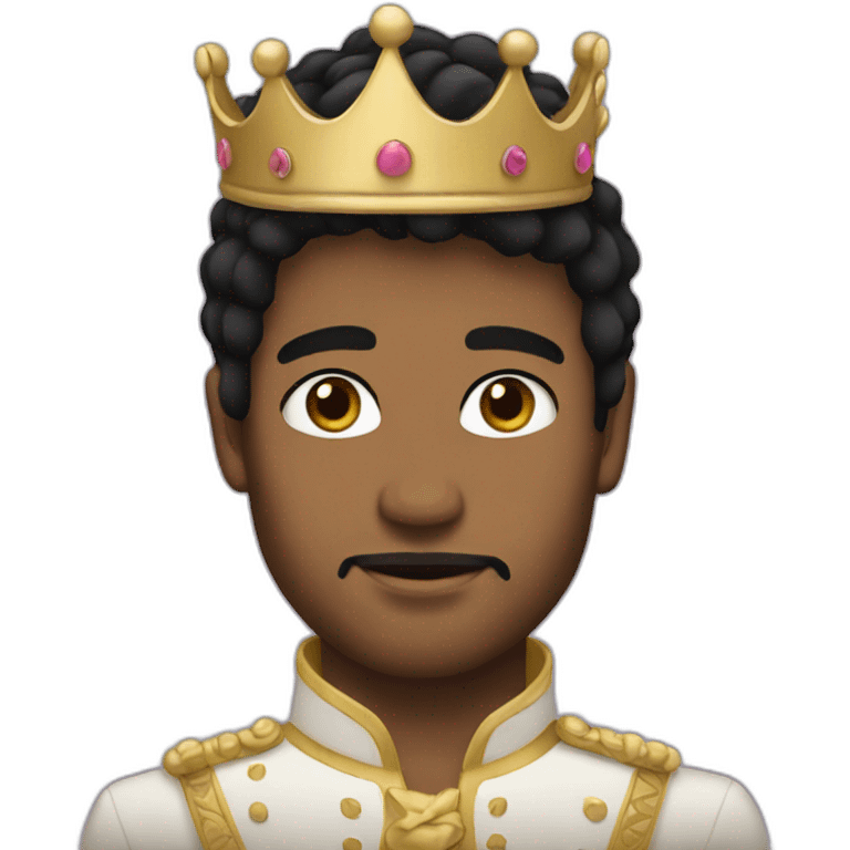 prince with black hair emoji